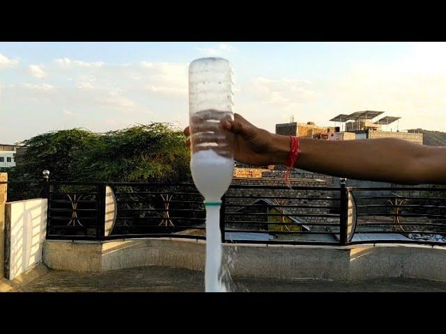 पानी की बोतल बनी रॉकेट  | Very Simple Water Bottle Rocket - Experiment | The Vigyanlok |