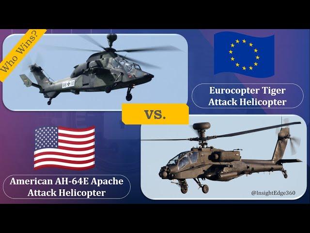 AH 64E Apache vs Eurocopter Tiger - Attack Helicopter Comparison