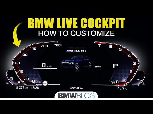 How to customize the BMW Digital Gauge Cluster