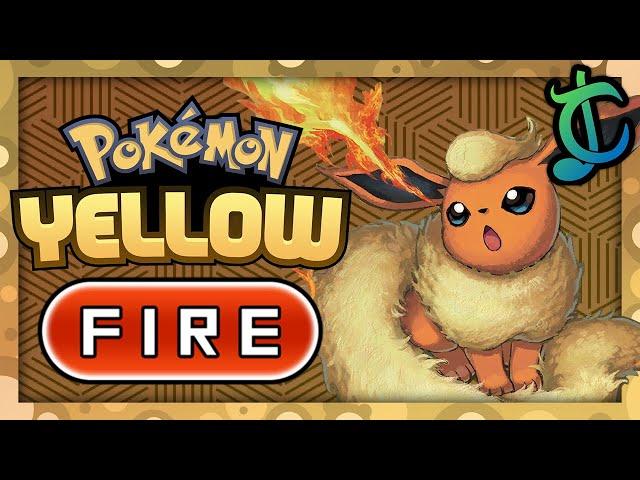 Pokémon Yellow Hardcore Nuzlocke - FIRE TYPES ONLY! (No Items/Overleveling)