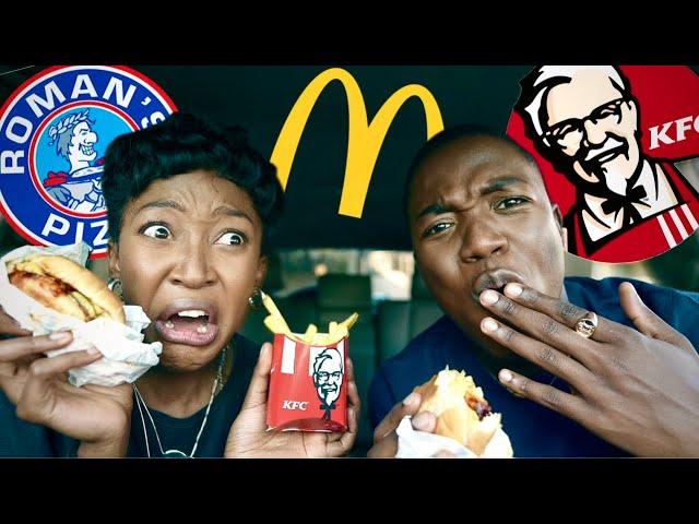 Eating Fast Food Items I've NEVER TRIED BEFORE ft.  @moghelingz  and Violy 