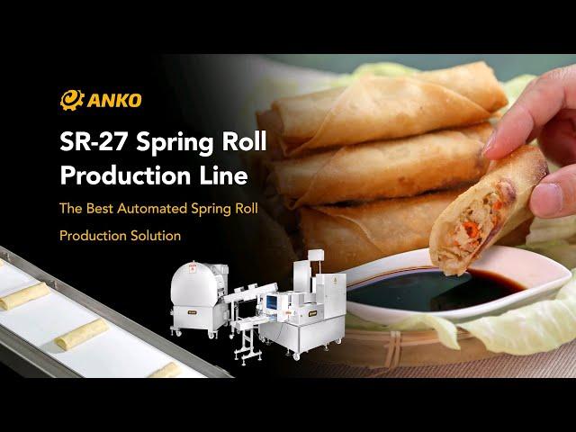 ANKO NEW Product Launch Spring Roll Machine SR-27