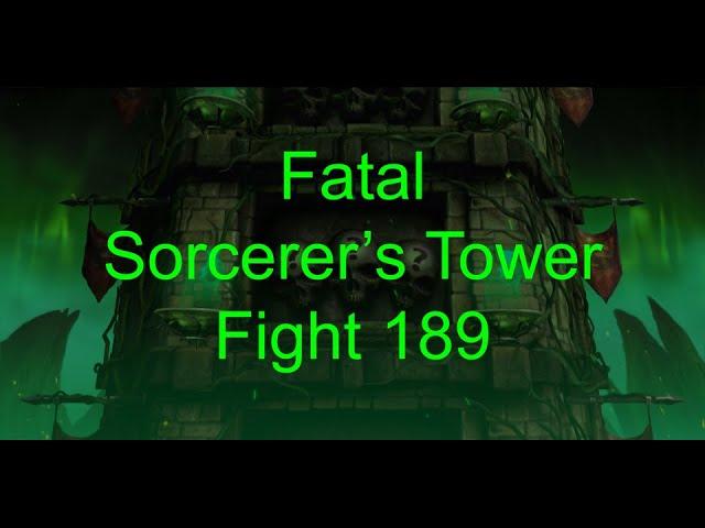 Fatal Sorcerer's Tower Fight 189 - Mortal Kombat Mobile