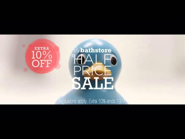 Half Price plus extra 10% sale advert 2