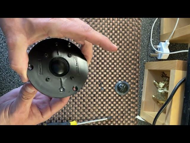 Celestion HF1000 tweeter repair.. quick way..