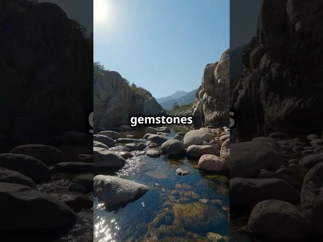 How to Find Gemstones in Any River! #crystal  #gemstone  #science