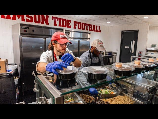 What it Takes to FEED the ALABAMA CRIMSON TIDE | AthlEATS