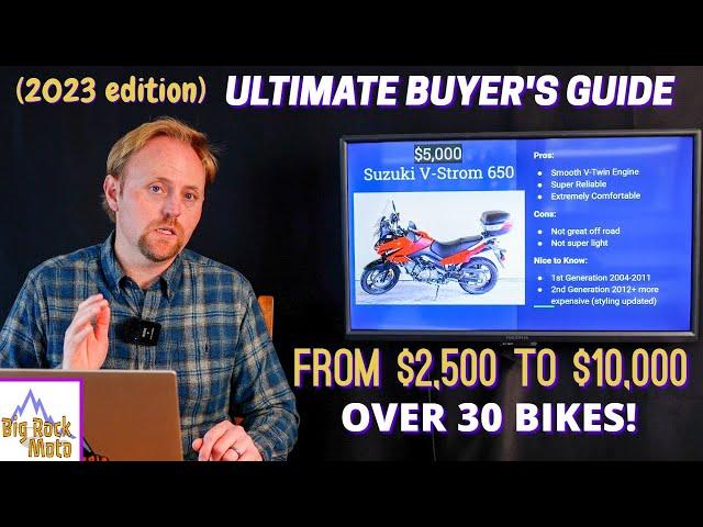 Ultimate Buyer's Guide USED Adventure & Dual Sport Motorcycles (2023)