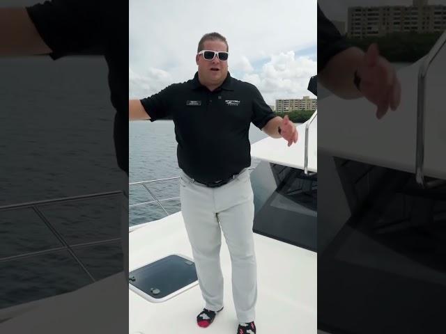 The Spacious Bow of the Aquila 44 #aquila #catamaran #luxury #boats #yachts
