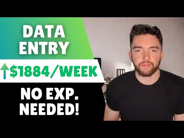 ⬆️$1,884/WEEK No Experience Data Entry Remote Jobs Hiring Now!