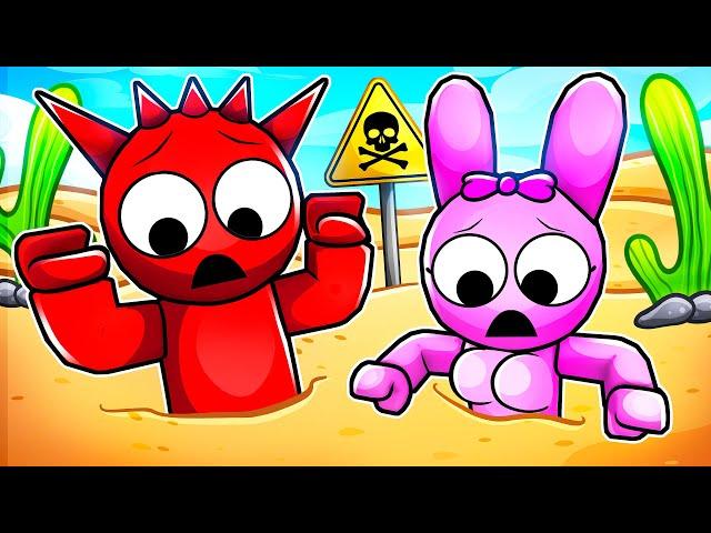 Can SPRUNKI ESCAPE ALL QUICKSAND TRAPS in Roblox? (Incredibox)