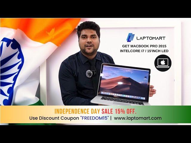 Renewed MacBook Pro 2015 | 15% Off | laptomart.com