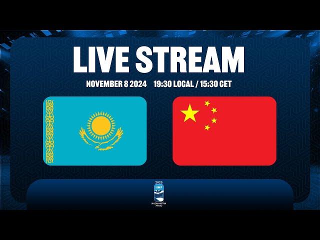 Kazakhstan v. China - 2025 Ice Hockey Asia Championship