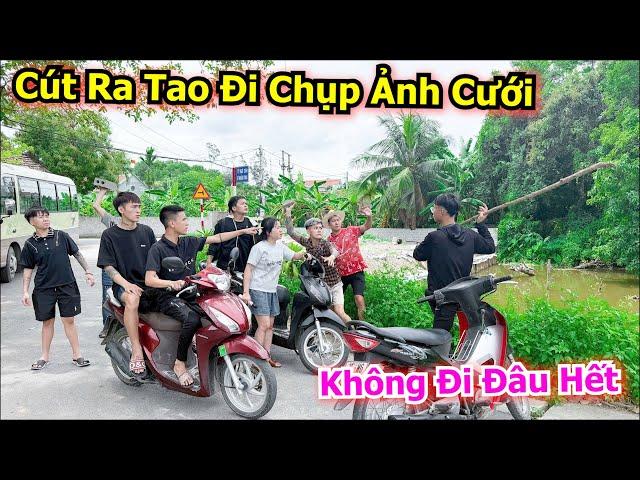 Kiên Chổi - Tiến Bảo Chặn Đường Ngăn Cản Không Cho Đi Chụp Ảnh Cưới | Không Ăn Được Thì Đạp Đổ