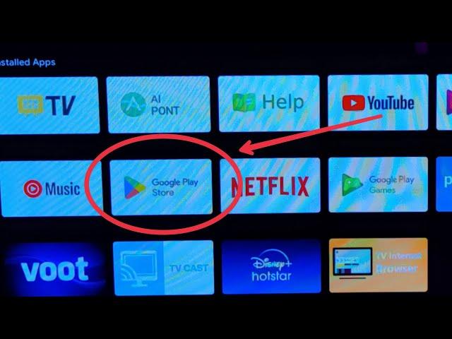 Play Store Not Showing Problem Solve in Realme Smart Tv Android 2022