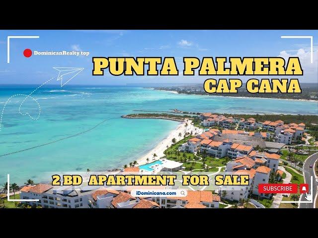 Апартаменты в Доминикане с видом на пляж: 2 спальни, Punta Palmera (Cap Cana Marina)-купить #capcana