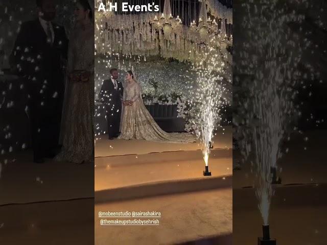 Mr & Mrs Walima Ceremony |A.H Event's ️