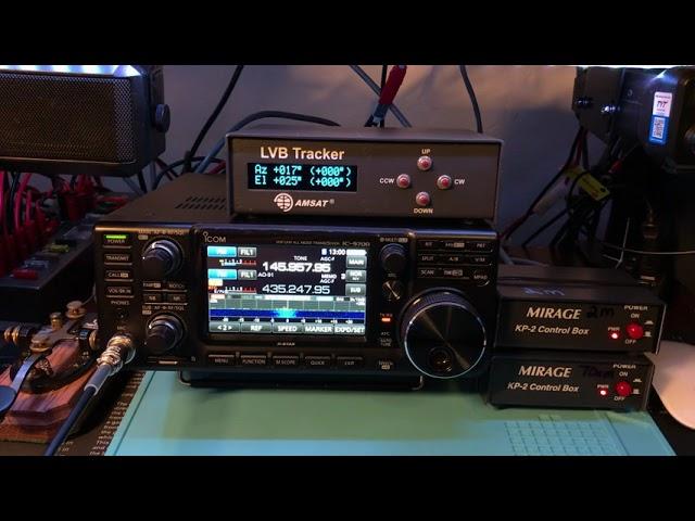 Icom 9700 FM satellite operation