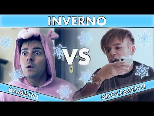 INVERNO - Bambini VS Adolescenti - iPantellas