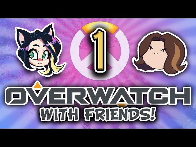 ►Overwatch w/ Egoraptor & GirlGamerGab►PART 1 - Kitty Kat Gaming