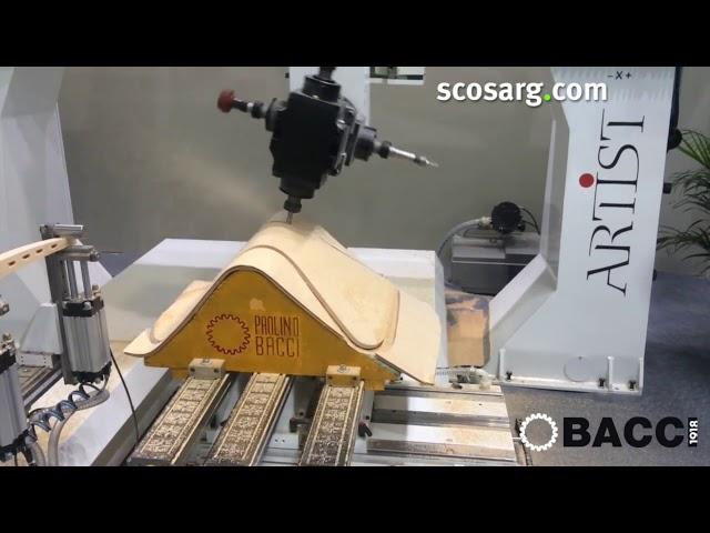 Bacci Master CNC Router for Furniture | Scott+Sargeant Woodworking Machinery