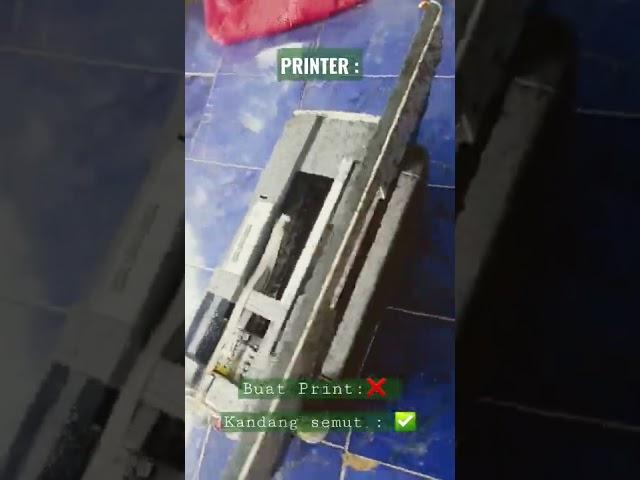 ngakak printer buat kandang semut