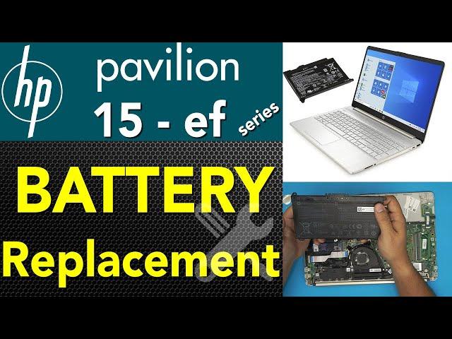 HP Laptop 15 EF series laptop  BATTERY Replacement