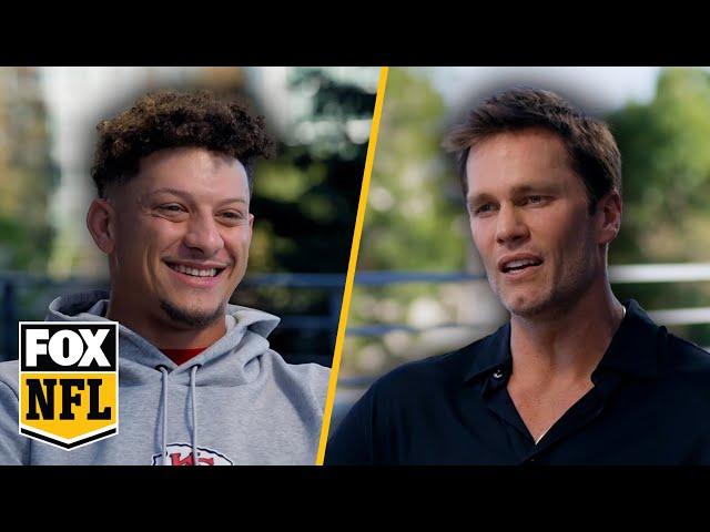 Tom Brady and Patrick Mahomes discuss Super Bowls, family & more ahead of 49ers-Chiefs rematch