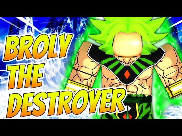 Broly the Destroyer Dragon Blox Ultimate Roblox Builds AtlasZero