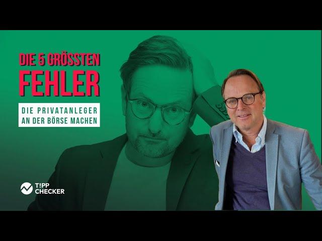 Die fünf größten Fehler an der Börse – Psychologie & Börse hängen stark zusammen #boersenpsychologie