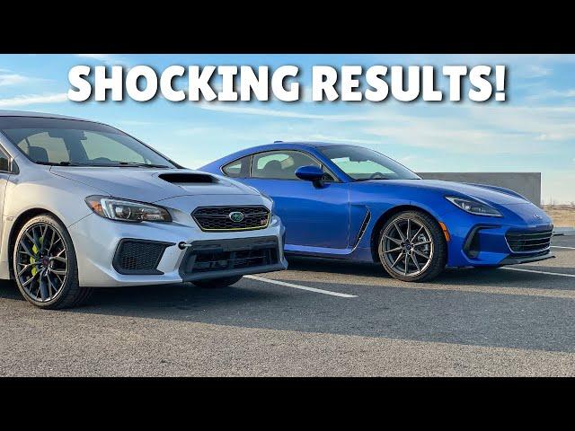 2022 SUBARU BRZ vs 2018 SUBARU WRX STI