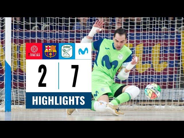 HIGHLIGHTS Jornada 13 | Barça vs Movistar Inter FS