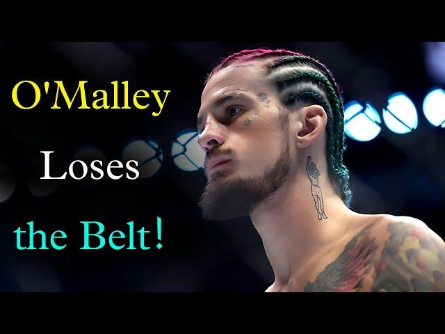 Sean O'Malley Reacts to Crushing UFC 306 Loss – Title Slips Away || sean o'malley vs merab