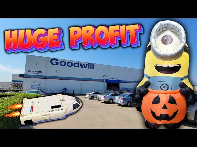 Digging for PROFITS at the Goodwill Bins Outlet In Oklahoma City!