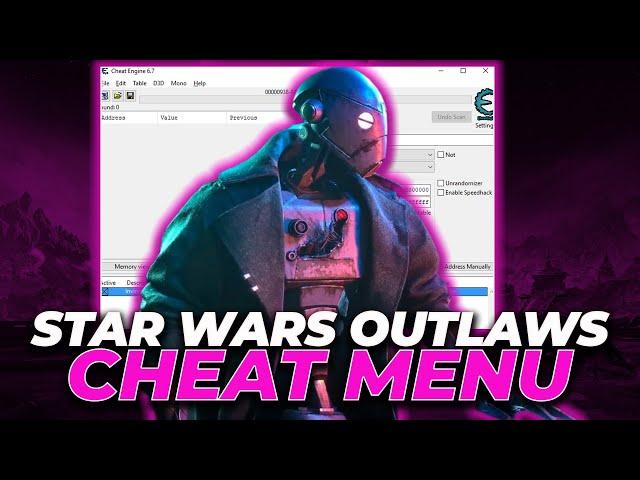 Star Wars Outlaws Cheats | Star Wars Outlaws Trainer - Cheat Engine | More Than 30 Features