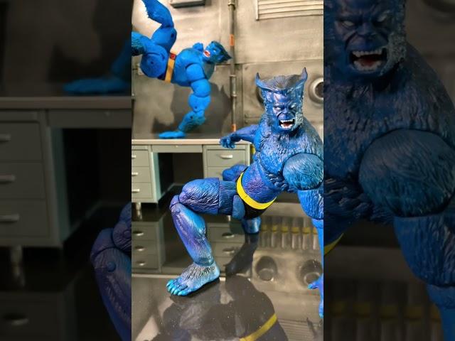 X-men Beast action figure comparisons, Toy Biz, Marvel Select, Marvel Legends