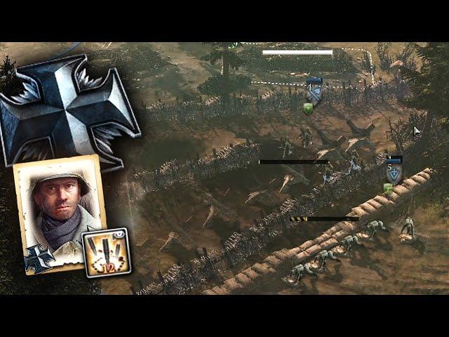 FORTIFICATIONS SPAM: Skippy's Siegfried Line [4v4] [OKW] [Hill 400] — Company of Heroes 2