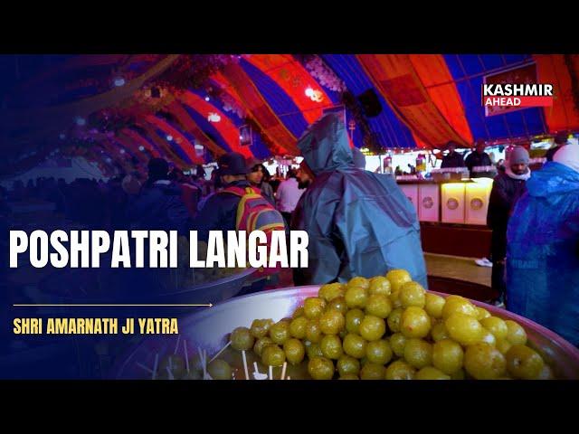 Poshpatri Langar: A vital support for Amarnath Yatra pilgrims