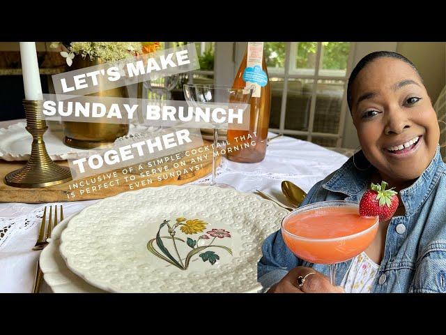 Let's Make Sunday Brunch Together!