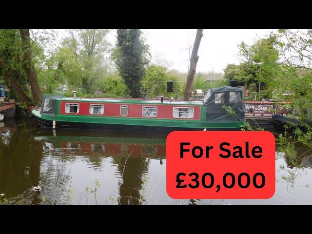 40ft narrow boat for sale £30,000