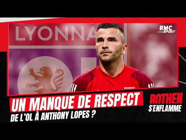 L'OL manque-t-il de respect à Anthony Lopes ?