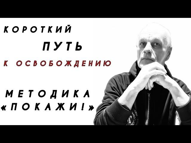 Методика «ПОКАЖИ!» — Короткий Путь к Освобождению/Реализации/Пробуждению • Сергей Рубцов