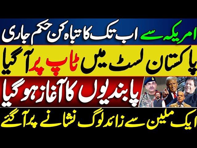 USA new sanctions | Pakistan becoming major victim| trump not coming Slow