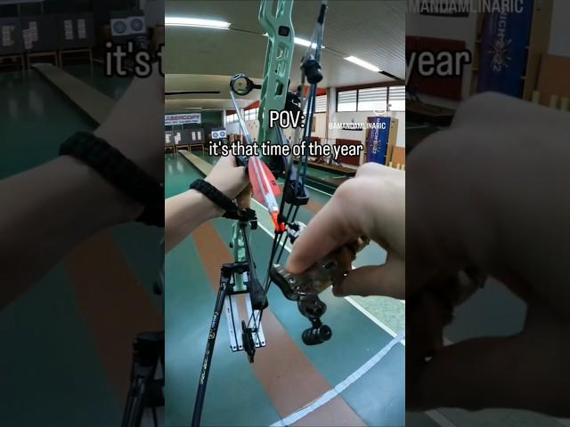 Indoor archery #asmr