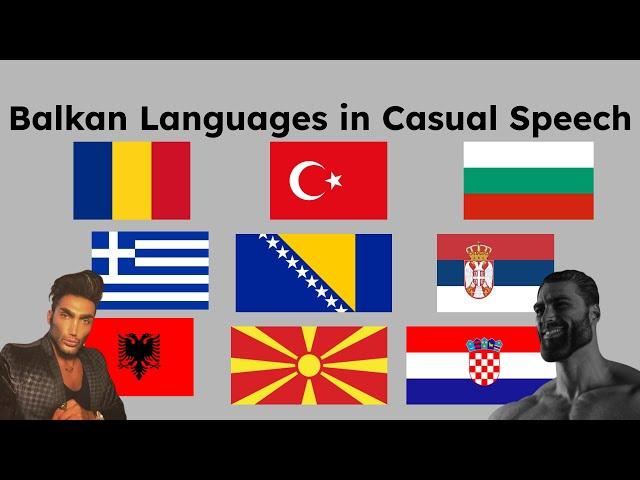 What Balkan Languages Actually Sound Like