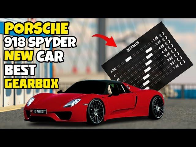 New Car Porsche 918 Spyder Best Gearbox Setup In Car Parking Multiplayer New Update