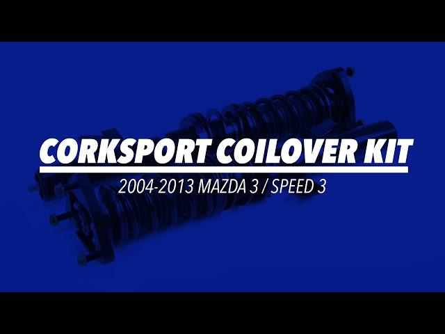 CorkSport Coilover Kit | 2004 - 2013 Mazda 3 / Mazdaspeed 3