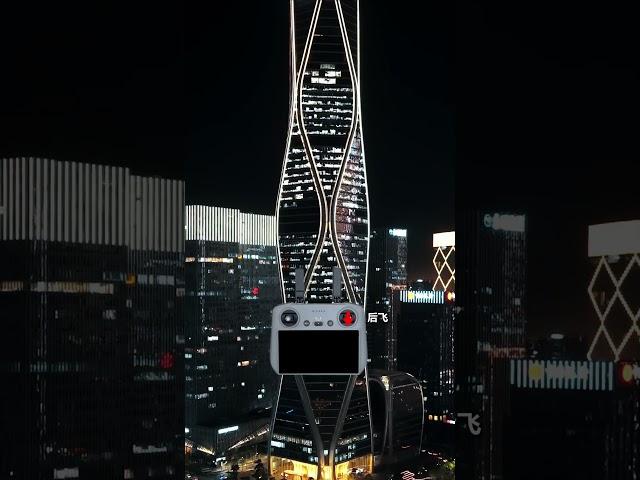城市夜景如何拍出高级感？ 10 秒教你 4 个航拍运镜，新手也能拍大片！#大疆 #大疆无人机 #大疆Air3S #航拍 #运镜教程 ：滑仔