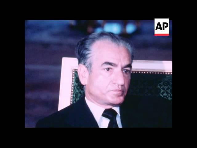 UPITN 17 4 78 PAHLAVI SHAH OF IRAN INTERVIEWED ON A RANGE OF SUBJECTS