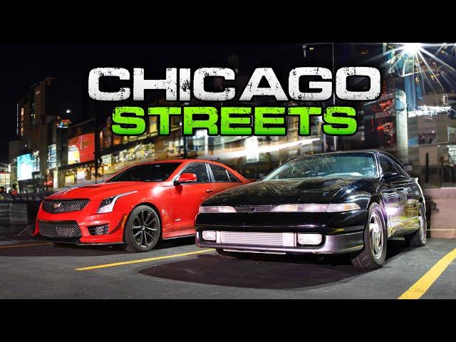 90’s Import vs Modern Muscle! Roll Racing, Dig Racing & MORE on the Chicago Streets!